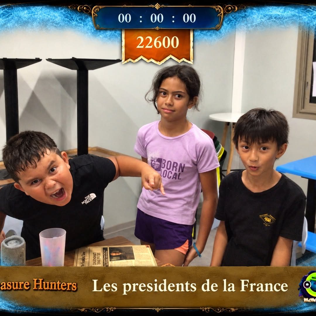 Équipe Les présidents de la France après sa partie